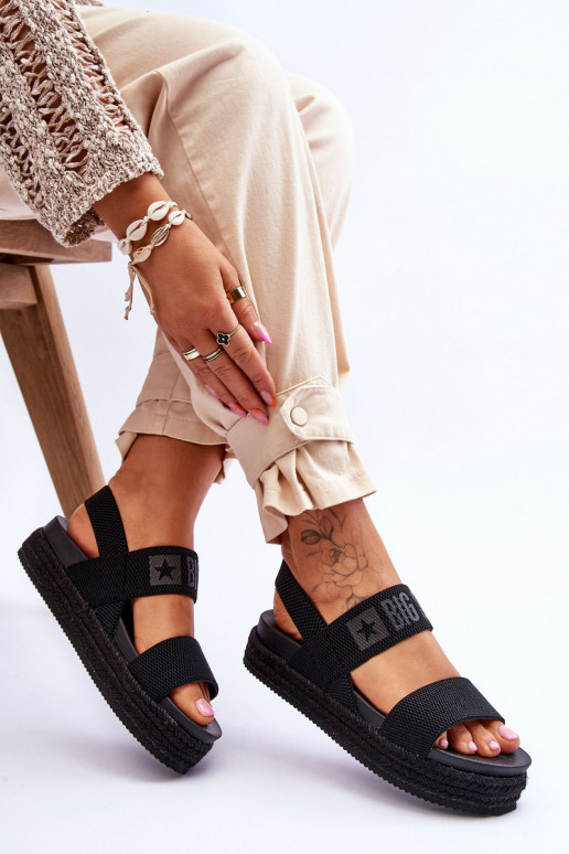 Women's Sandals Big Star Black