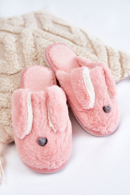 Women's Fur Slippers Light Pink Remmi
