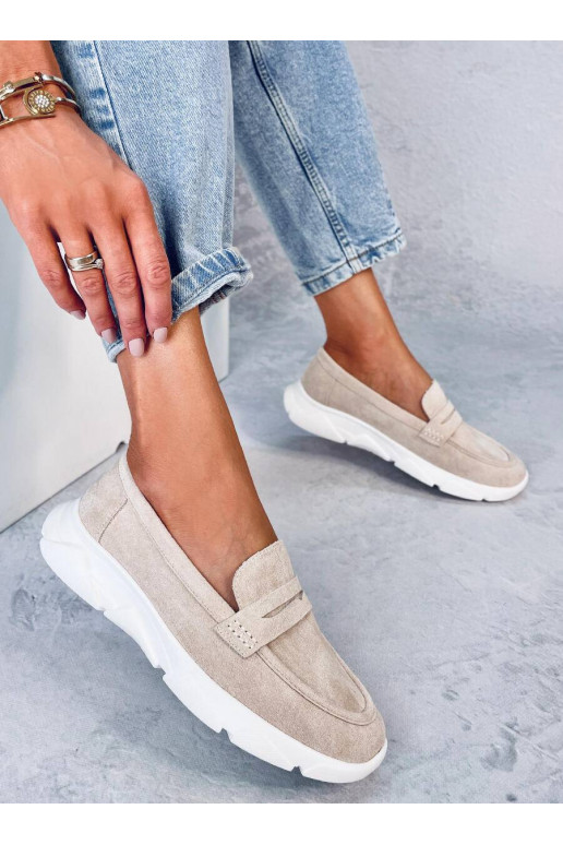 Moccasins soft sole HICKS BEIGE