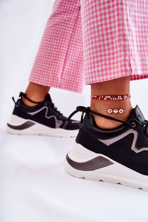 Women's Fashionable Sneakers Black Allie