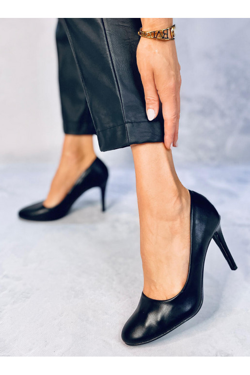 Shoes okrągłe noski LINDY BLACK