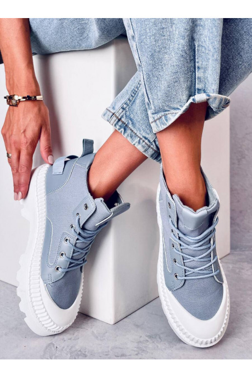 Casual shoes massive platform TINLI BLUE