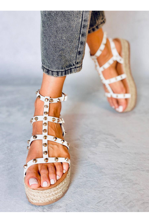 Sandals espadrilles with rivets ALIZE...