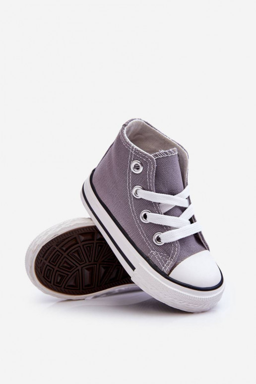 Children's High Sneakers Grey Filemon