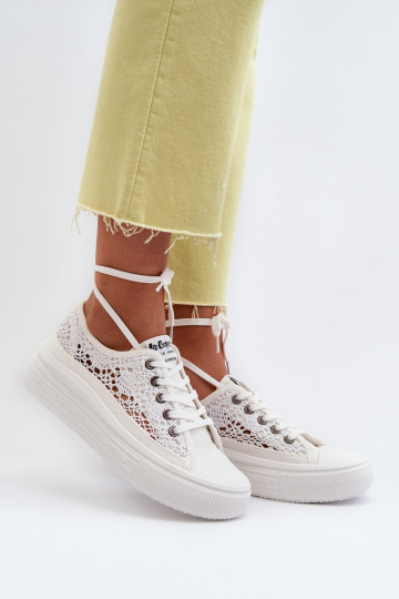 Women's Lace Sneakers Lee...