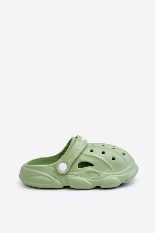 Children's Foam Slippers Crocs Green...