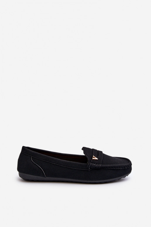 Classic Black Women's Moccasins Iramarie