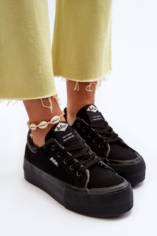 Women's Platform Trainers Lee Cooper...