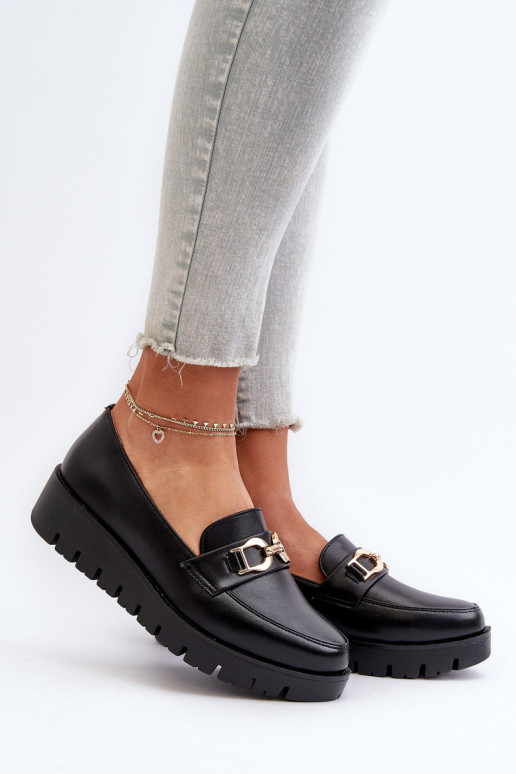 Women's Platform Moccasins With...