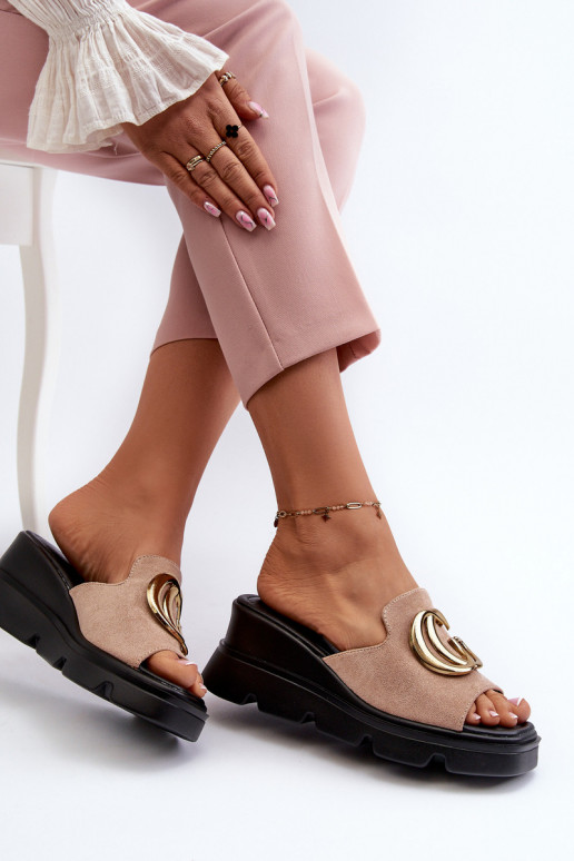 Women's Flip-Flops Made of Eco Suede...