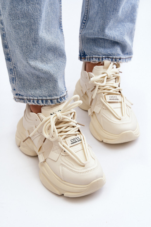 Women's sneakers with chunky sole,...