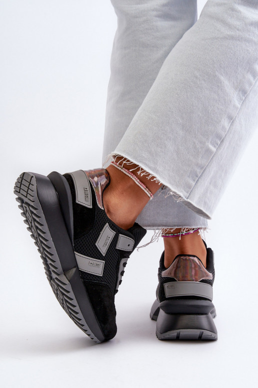 Women's sneakers Big Star Black