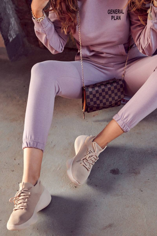 Slip-On Women's Sport Shoes Beige...