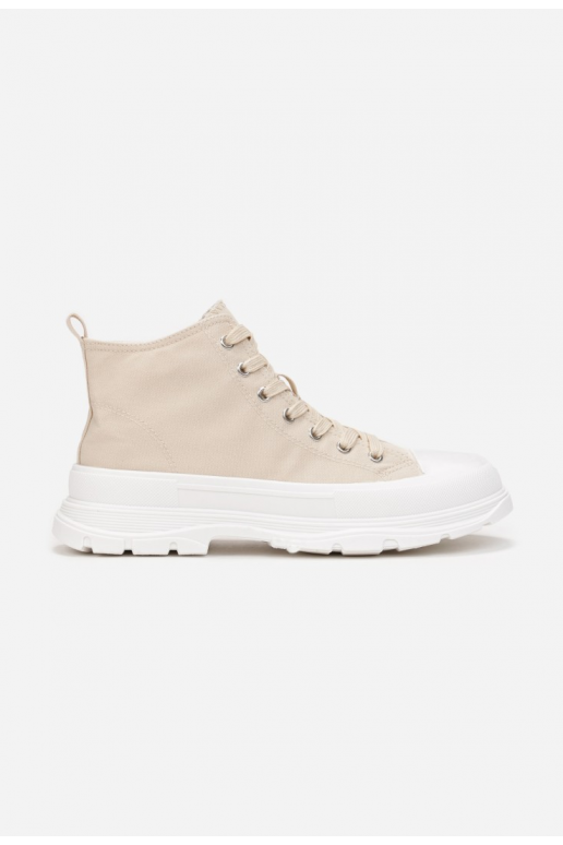 Women's High Sneakers On A Chunky...