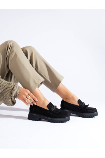 suede black women's...