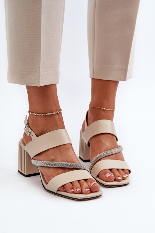 Women's Elegant Sandals with Stiletto...