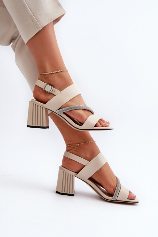 Women's Elegant Sandals with Stiletto...