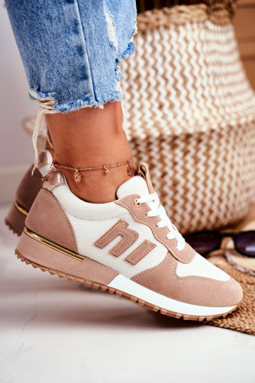 Sport shoes MADELINE BEIGE 2