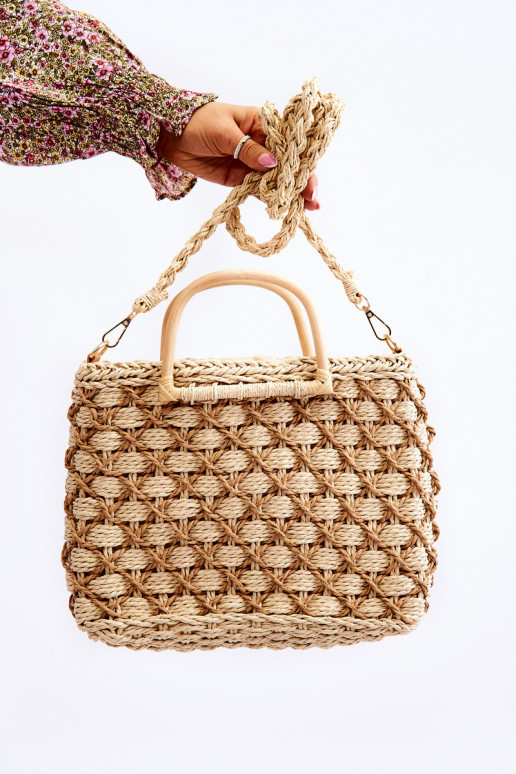Stylish braided handbag