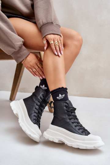 Leather Insulated Sneakers...