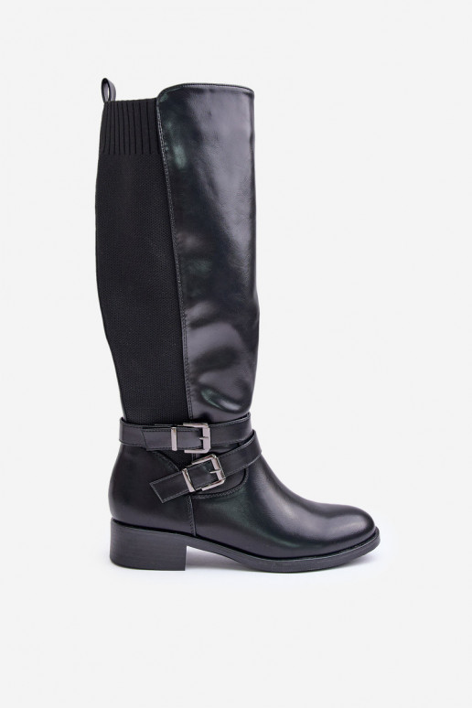 Women's Boots Above The Knee On A...