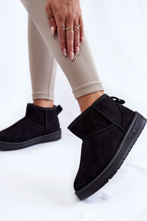 Women's Warm Snow Boots Big Star Black