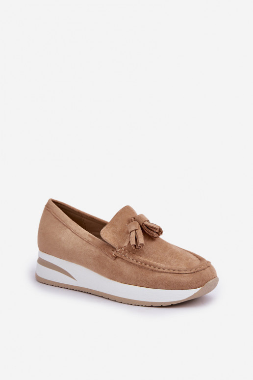 Moccasins On A Delicate Wedge Eco...