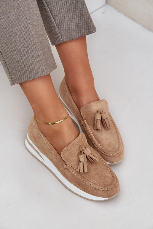 Moccasins On A Delicate Wedge Eco...