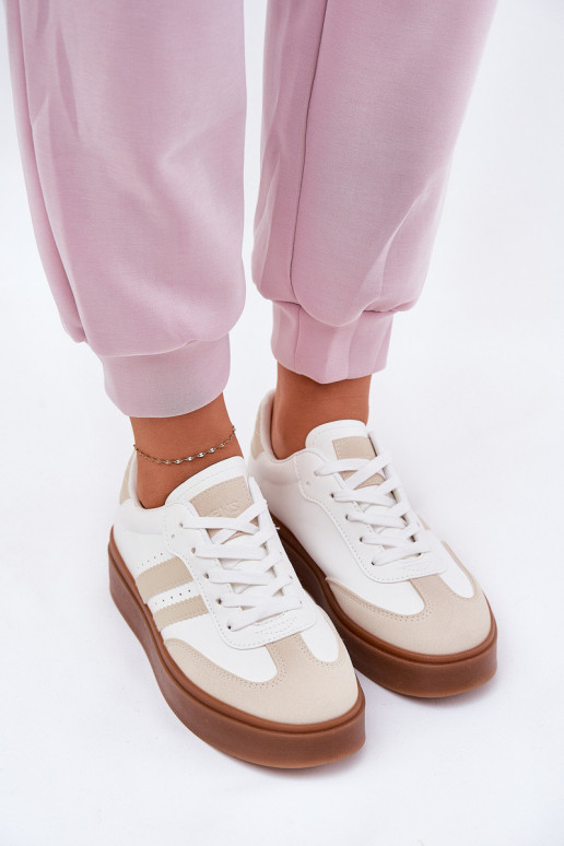 Women's Platform Sneakers Made Of Eco...