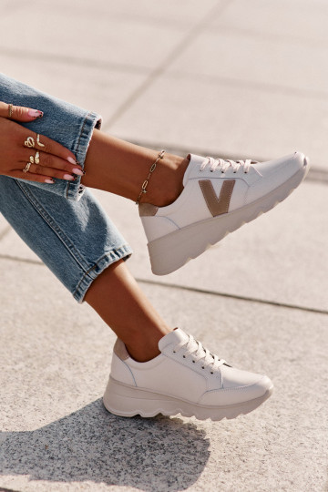 Ladies Leather Sports Shoes...