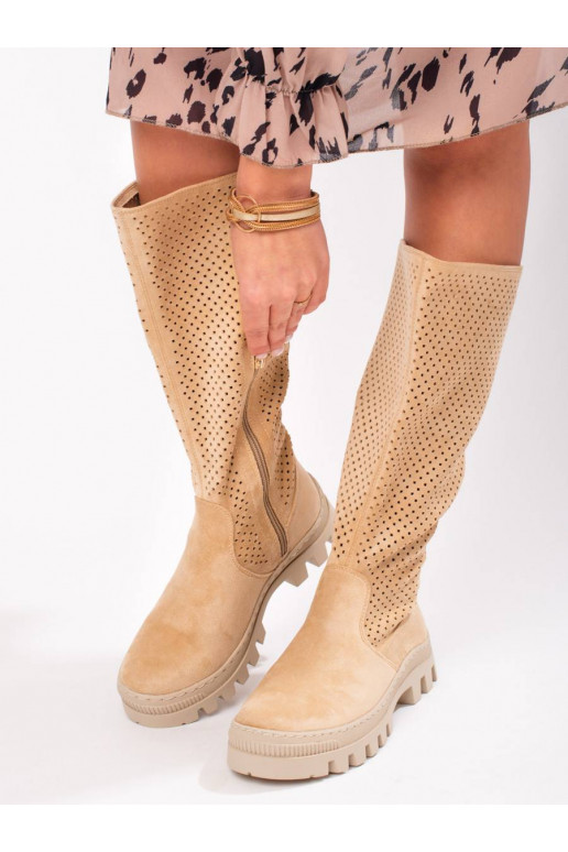 Suede long boots Potocki