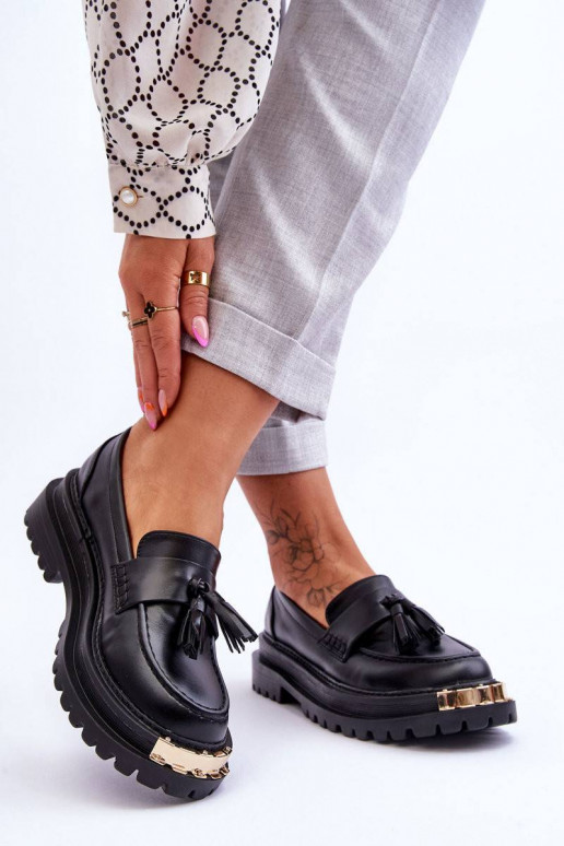 Classic Suede Loafers With...