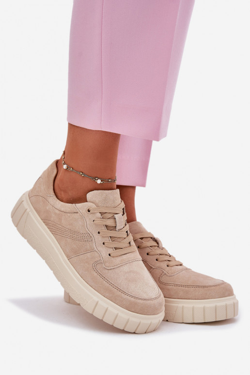 copy of Suede Platform Sneakers Beige... copy of Suede Platform Sneakers Beige...
