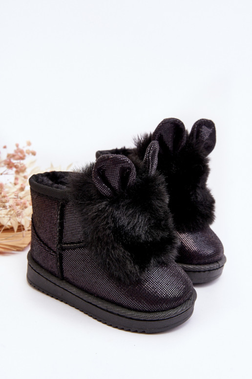 Children's Snow Boots with Furry Ears...