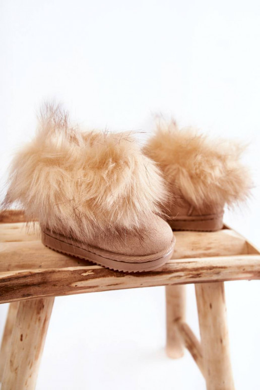 Children's Snow Boots With Eco Fur...