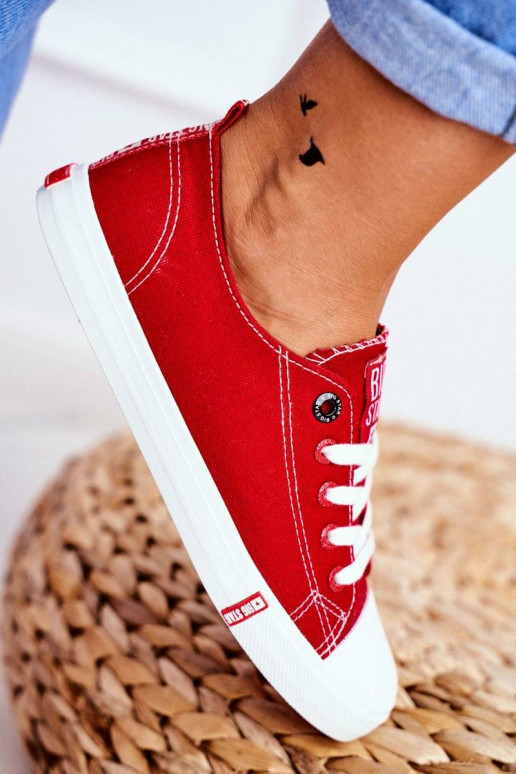 Women's Sneakers Big Star Red FF274089