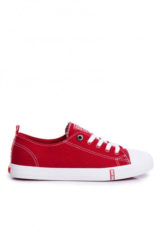 Women's Sneakers Big Star Red FF274089