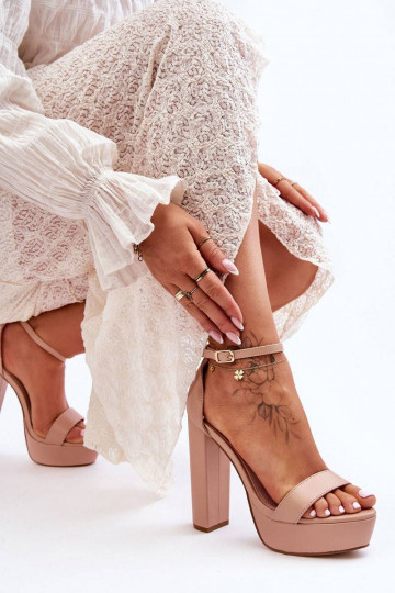 Leather Sandals On A High... 2