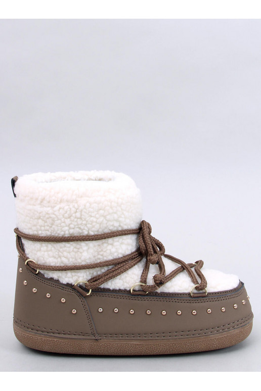Women's snow boots with sheepskin...