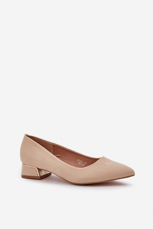 copy of Low Heel Pumps With Pointed...
