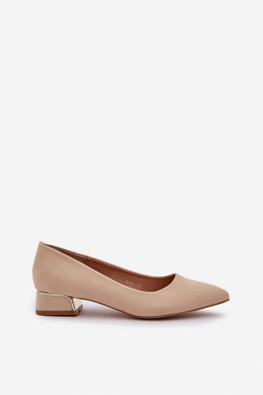 copy of Low Heel Pumps With Pointed...