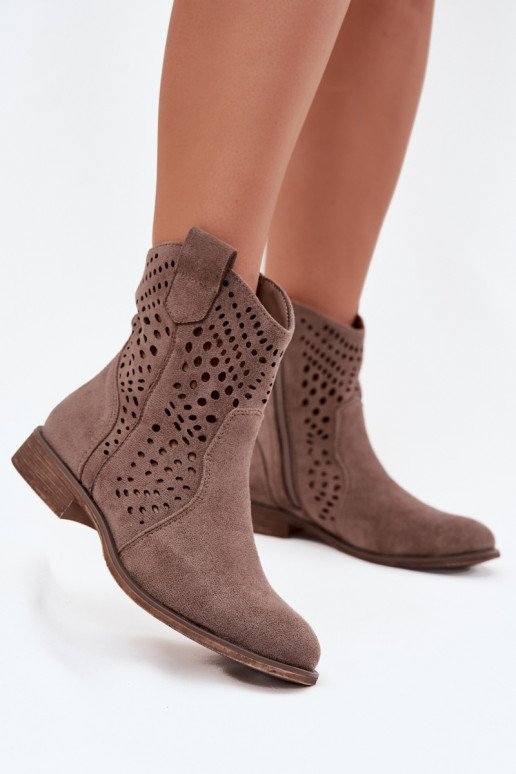 copy of Openwork Women's Ankle Boots...
