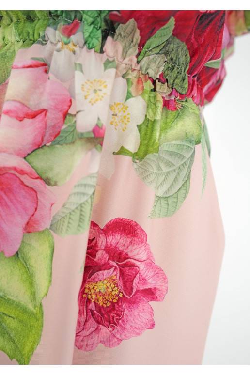 Greta - Powder pink floral printed... Greta - Powder pink floral printed...