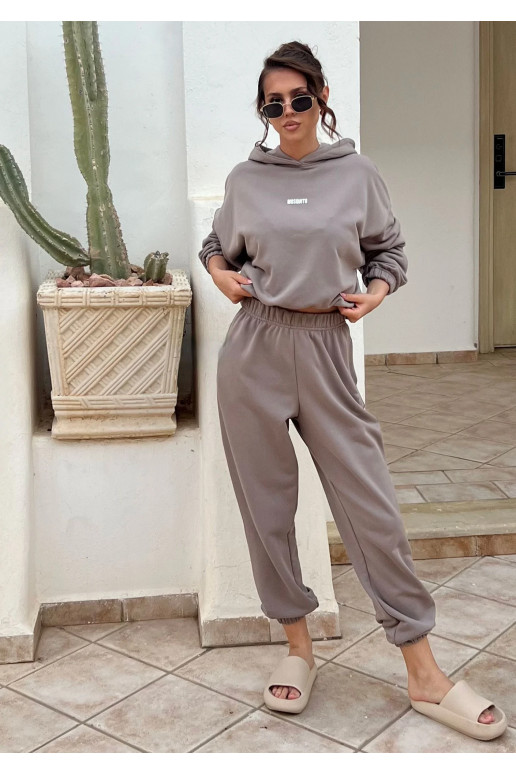 Icon - Simply taupe beige hoodie Icon - Simply taupe beige hoodie