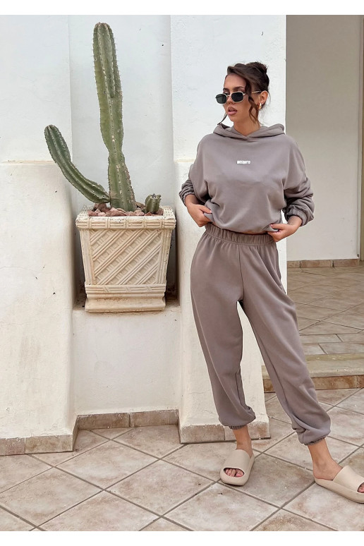 Icon - Simply taupe beige hoodie Icon - Simply taupe beige hoodie