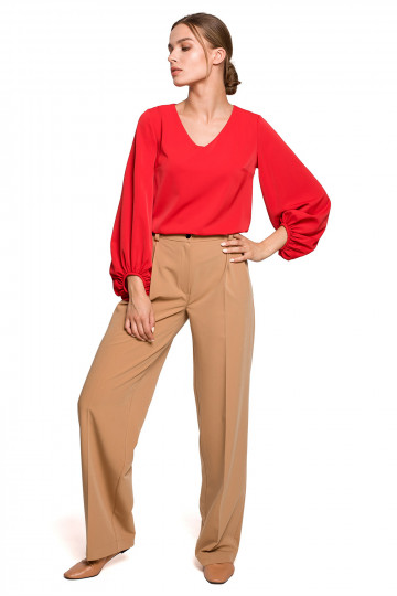 Puošni palaidinė raudonos... 2