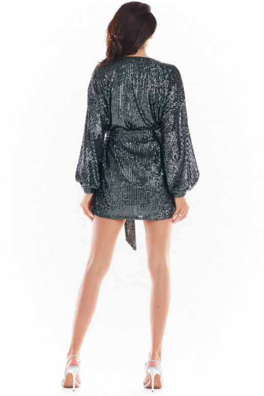 Trumpa blizgi suknelė awama