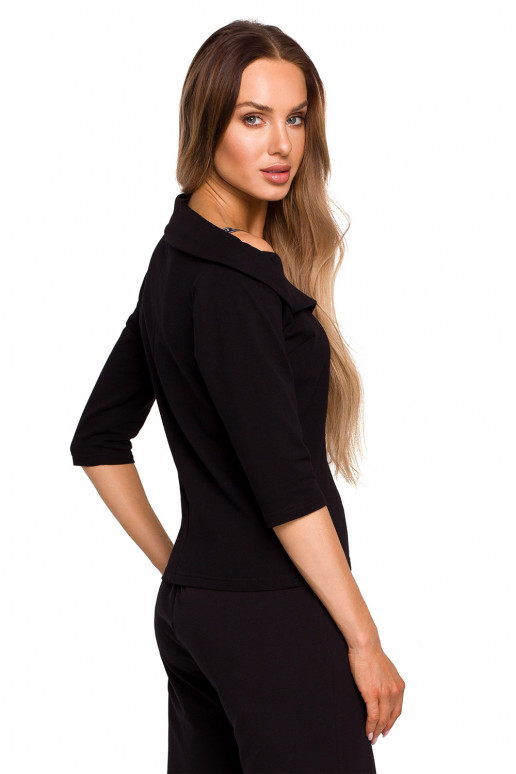 Palaidinė su V formos iškirpte iš Moe