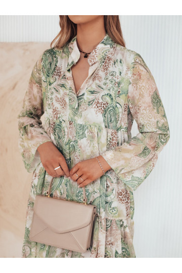 Suknelė su raštais žalios... 2