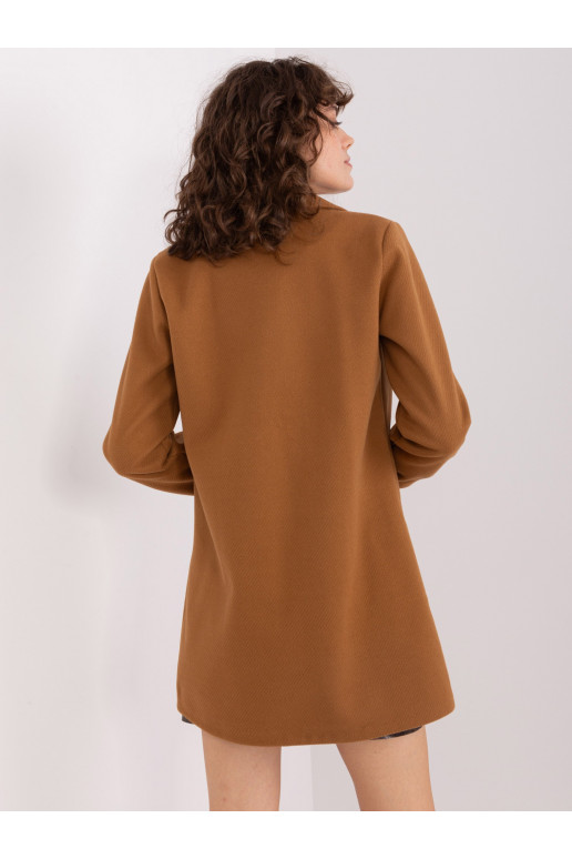 Klasikinis paltas rudos spalvos